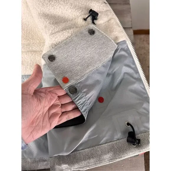 Bonfire • Arena Gray Plaid Snowboarding Winter‎ Skiing Outdoor Jacket Medium - Picture 8 of 13